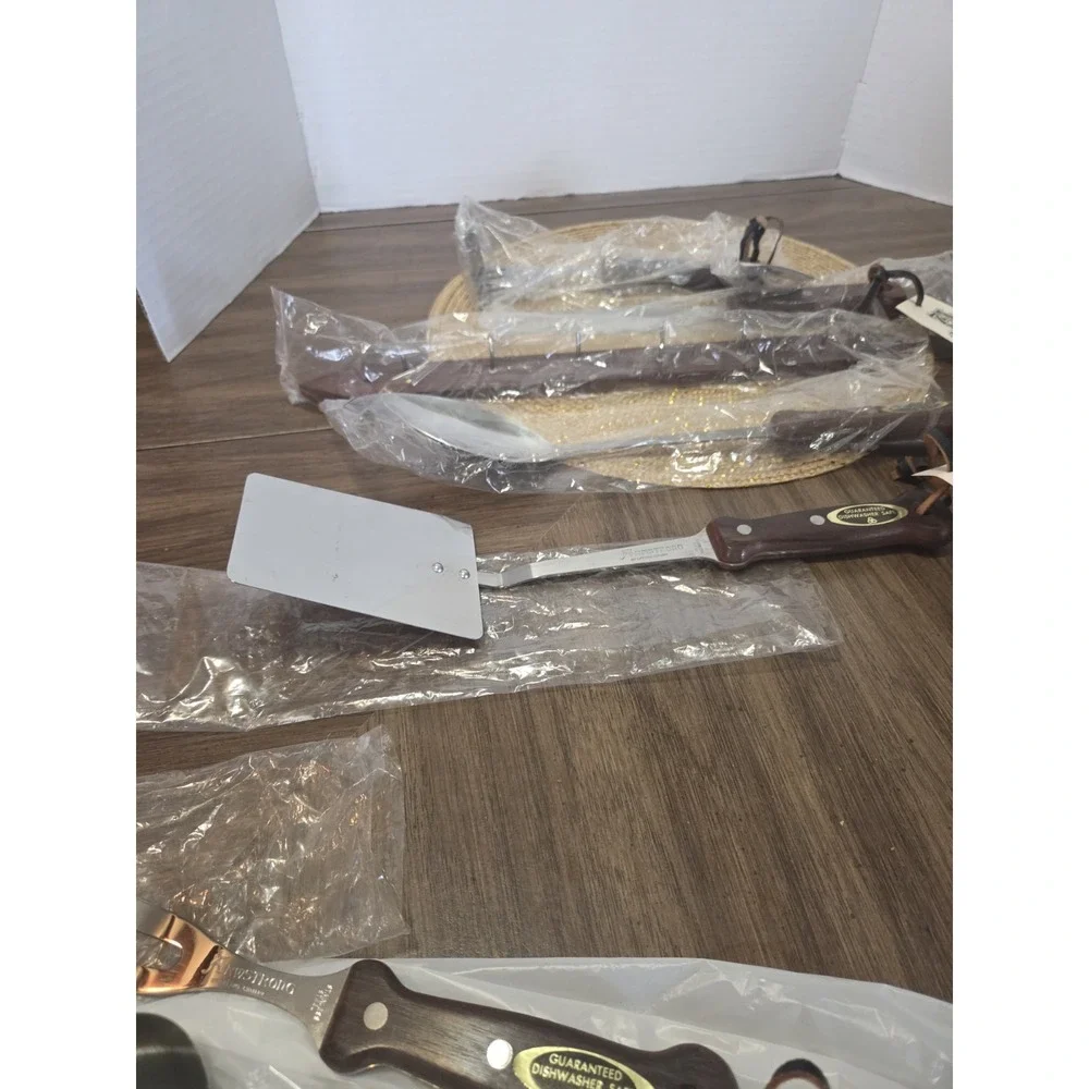 Armstrong set of hanging kitchen utensils Vintage Stainless Steel